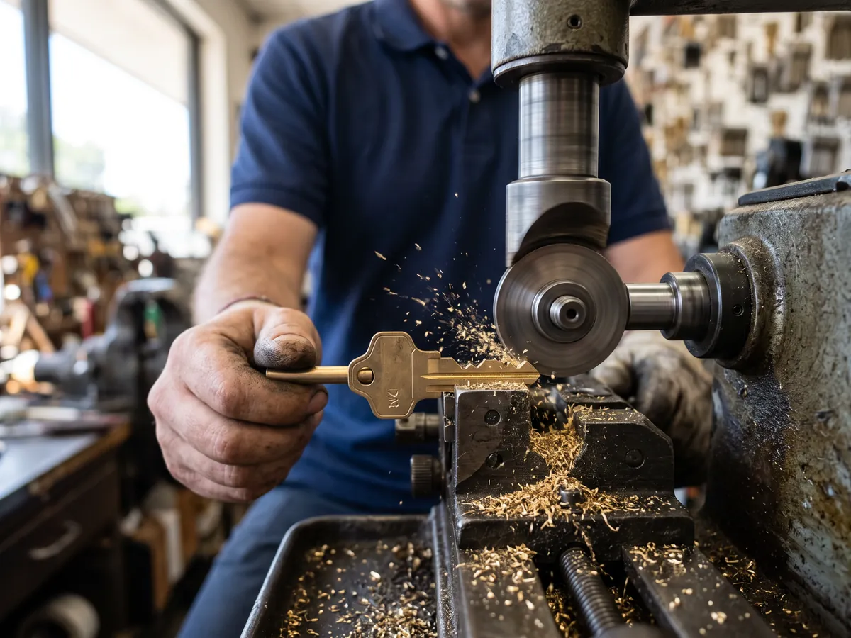 Key Duplication in Devore, CA — Key duplication on a precision key machine
